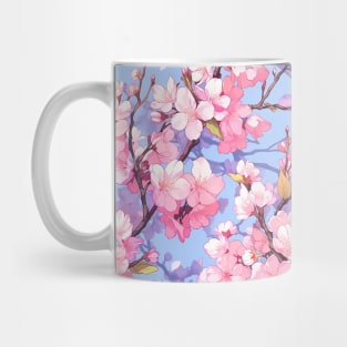 Cherry Blossom Tree Pattern Mug